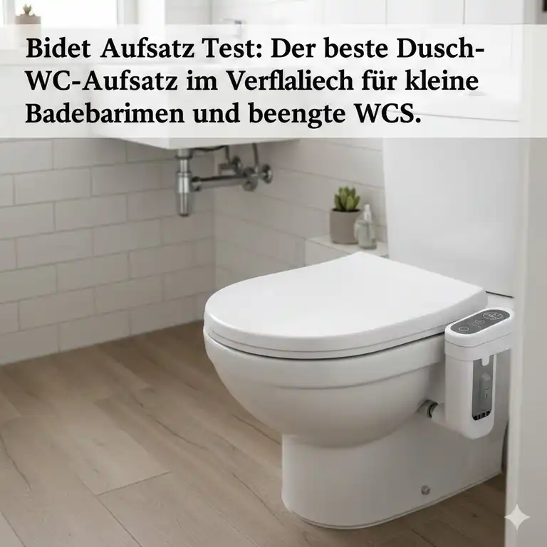 Bidet Aufsatz Test für kleine Badezimmer: 7 Top-Modelle enthüllt!