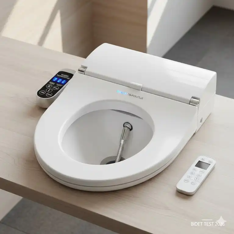 Der bidet toilettenaufsatz test 2026 deutsch Testsieger mit allen Premium-Funktionen und Fernbedienung.