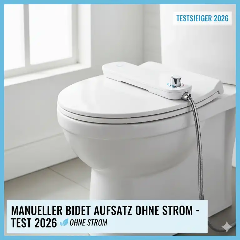 Das beste Modell im manueller bidet aufsatz ohne strom test 2026: Einfache Montage und hohe Reinigungsleistung.