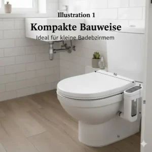 Die kompaktesten Modelle im bidet aufsatz test für kleine badezimmer zur optimalen Platzausnutzung.