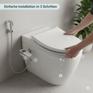 Anleitung zur einfachen Montage, um zu sehen, welcher Bidet Toilettenaufsatz ist am besten 2026 und schnell installiert ist.