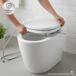 bidet toilettenaufsatz antibakteriell test – Simple mounting and installation onto a standard toilet.
