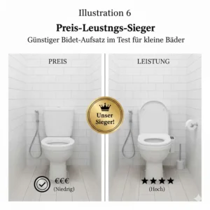 Der Preis-Leistungs-Sieger im bidet aufsatz test für kleine badezimmer Vergleich.