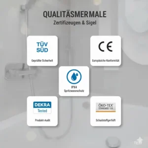 Wichtige Sicherheits- und Qualitätsmerkmale beim Kauf eines Bidet Aufsatz mit Fernbedienung Test Modells.