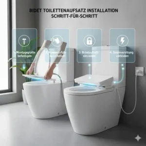 Schritt-für-Schritt-Anleitung für die Installation, relevant für den bidet toilettenaufsatz im vergleich 2026.