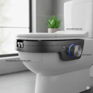 Der robuste Drehregler im Fokus beim bidet aufsatz robustes design test.