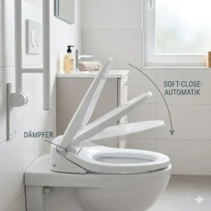Alle Sicherheitsmerkmale im großen Bidet Toilettenaufsatz für Senioren Test im Überblick.