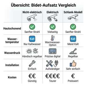Produktvergleich und kaufempfehlung für verschiedene modelle im bidet toilettenaufsatz hautschonend empfehlung test