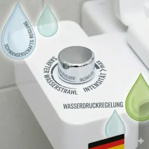 Individuelle Einstellungen am bidet toilettenaufsatz für schwangere empfehlung für maximalen Komfort während der Schwangerschaft.