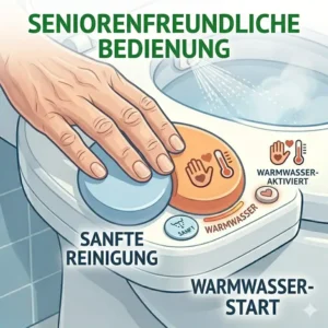 Bidet aufsatz gegen hämorrhoiden empfehlung einfach für Senioren bedienen
