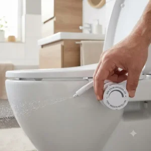 Der mechanische Betrieb ohne Strom zeichnet den bidet toilettenaufsatz wassereinstellung fein besonders aus.
